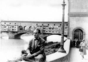 Arturo Despouey en Florencia, 1949.