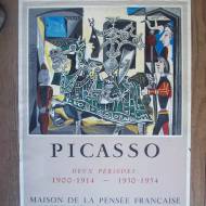 Afiche de exposición de Picasso