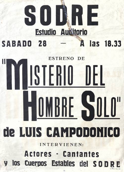 Misterio del hombre solo
