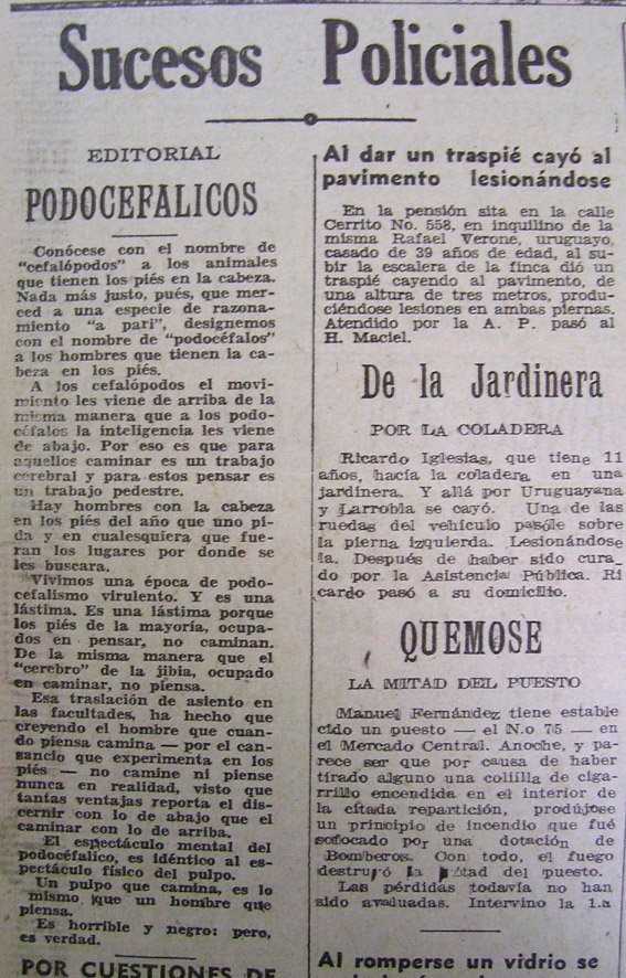 Editorial "Podocefálicos"