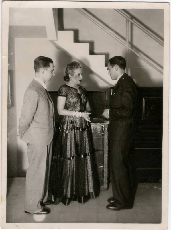 Danilo Trelles, Margarita Xirgu, 1937