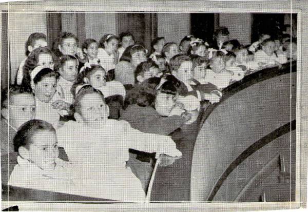 Escolares en funciones de Cine Arte del Sodre