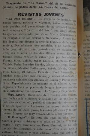 Fernán colaborador en Cruz del Sur