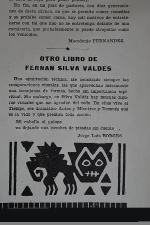 Continuación del artículo El otro libro de Fernán Silva Valdés